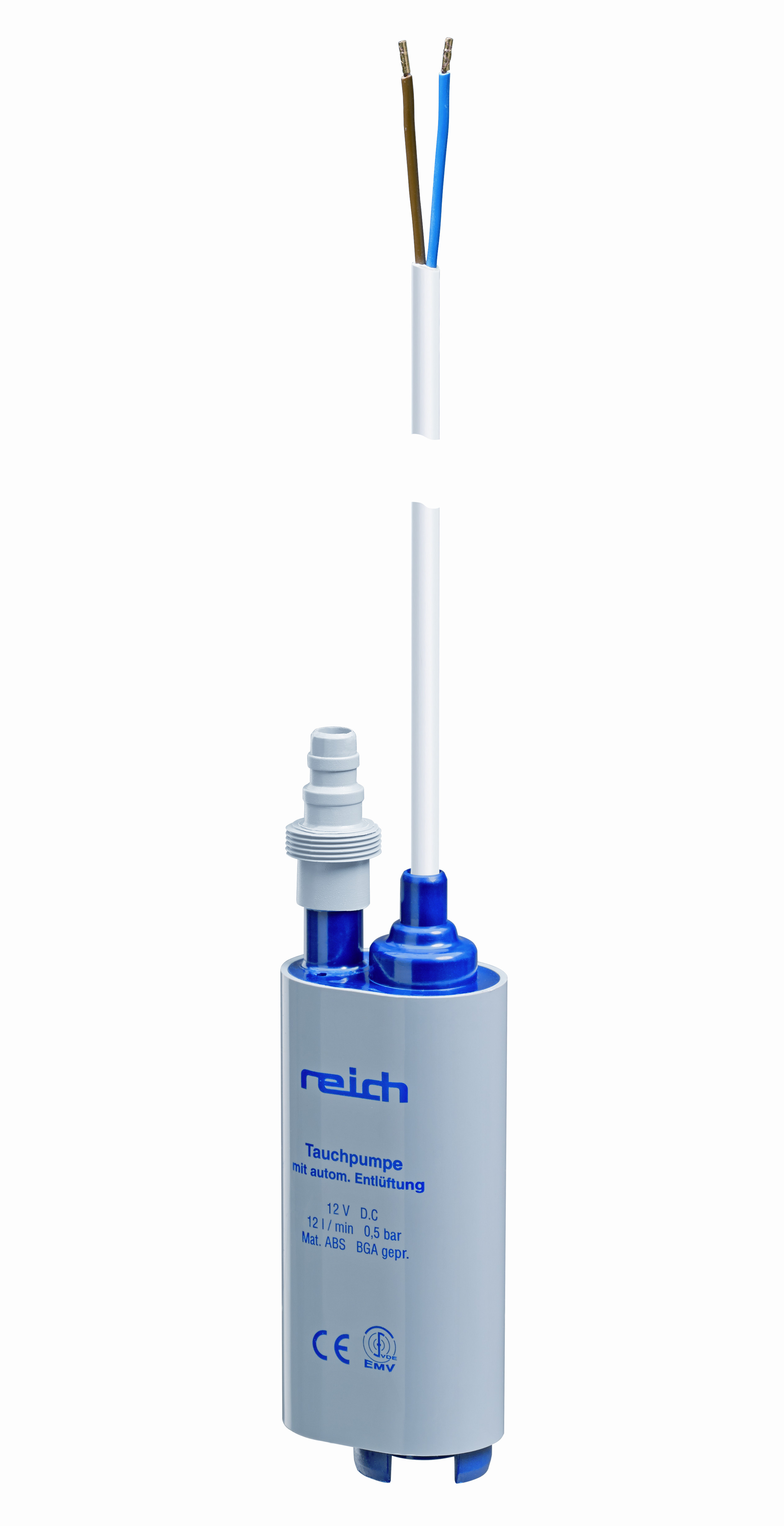 Reich Power-Pump, 12 Liter, 0.6 bar, with autom. deaeration and check valve