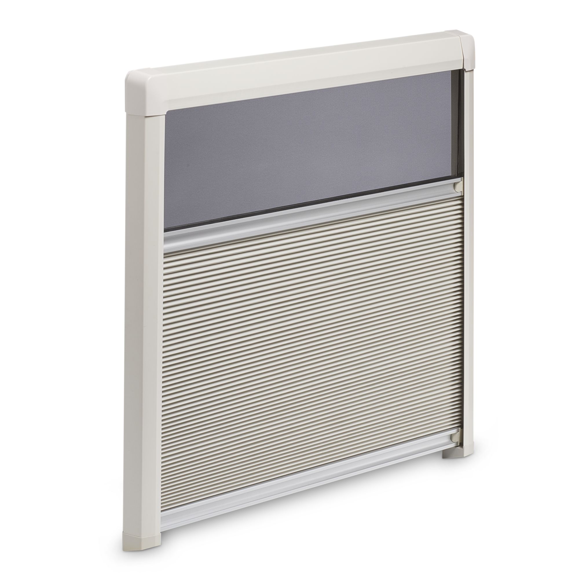 Dometic DB3H Roller Blind double-pleated, 535 x 700 mm, creme-white