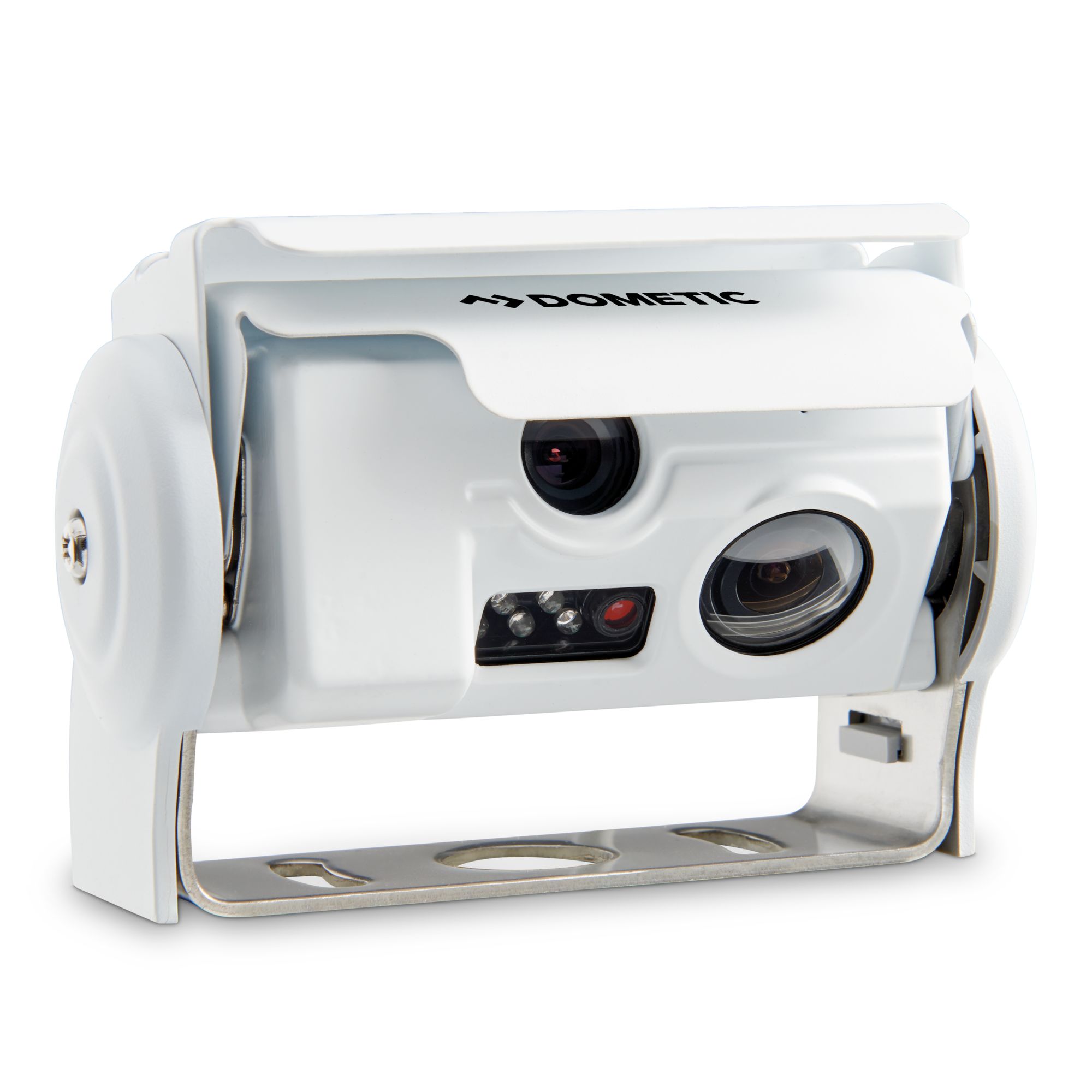Dometic PerfectView CAM 44W, Doppelkamera mit Shutter, weiß, 140° Weitwinkel