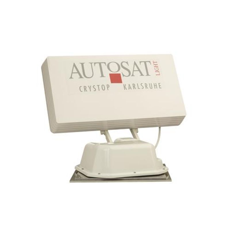 Crystop Autosat Light FU Satellite system, SINGLE, 45 cm, with 1-button control unit
