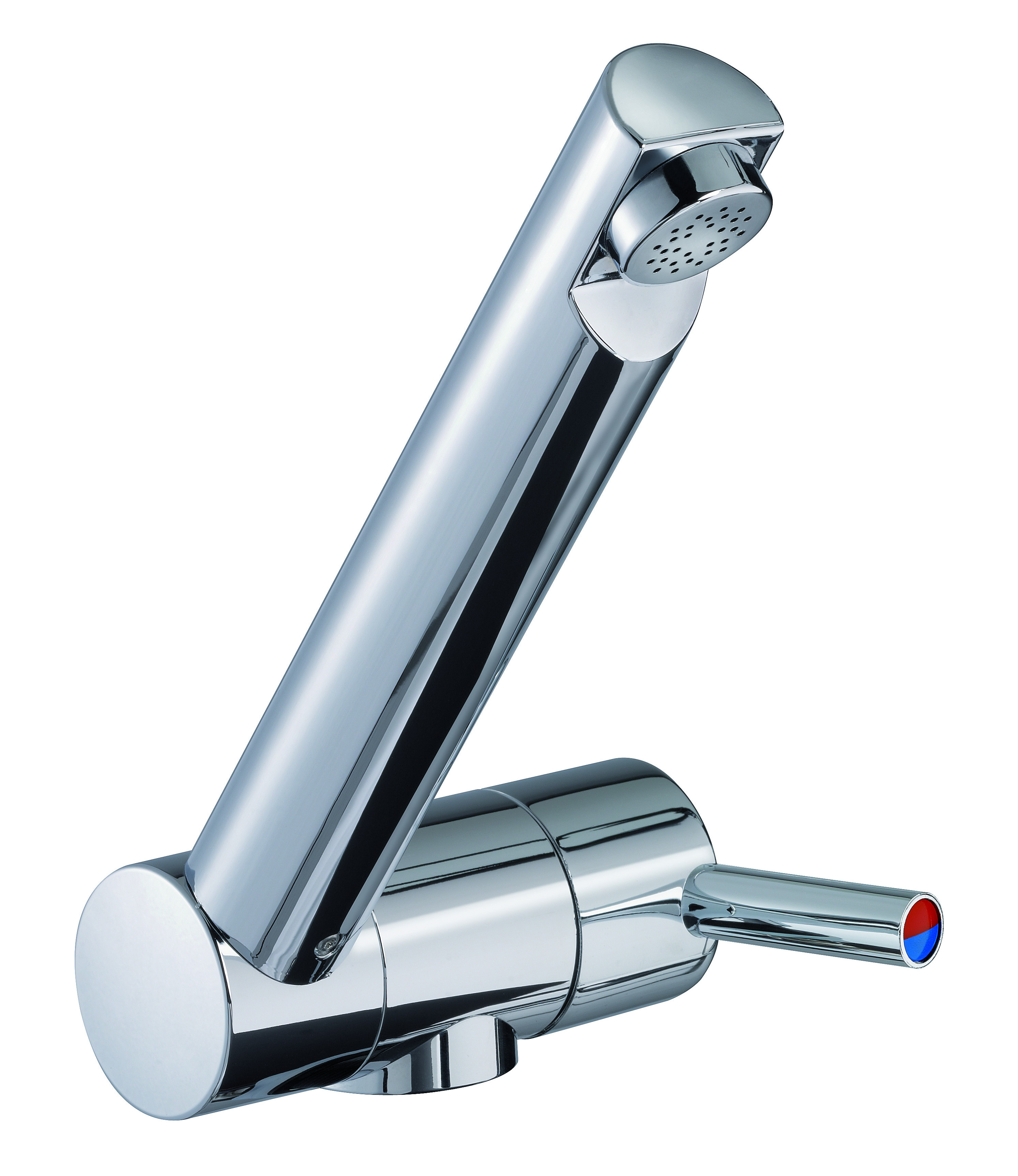 Reich single-lever mixer TREND B, projection straight, vertically rotatable, chrome, microswitch, 33 mm diameter