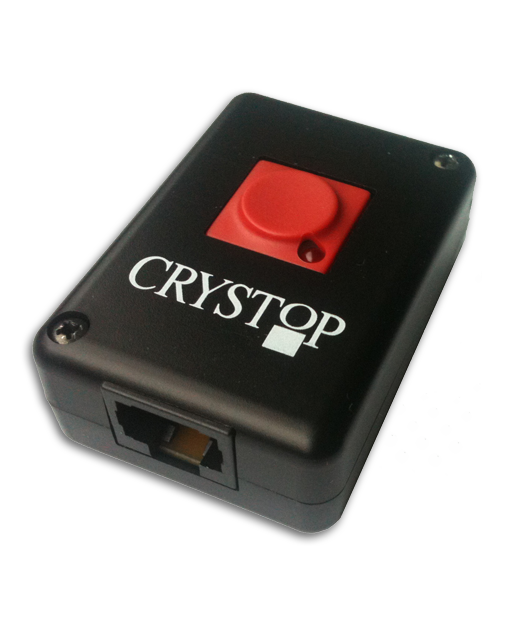 Crystop AutoSat Light FU SAT-Anlage, TWIN, 45 cm, mit 1-Knopf-Bedienteil