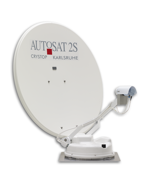 Crystop AutoSat 2S 85 Control SAT system, TWIN, 85 cm, with multi-control unit